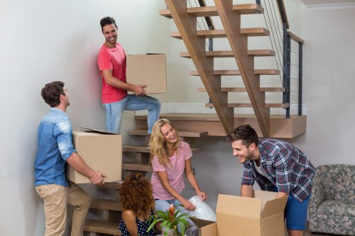Specialist packing support for fragile items during Stgiles removals