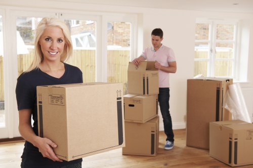Secure furniture storage in Stgiles with organized household items