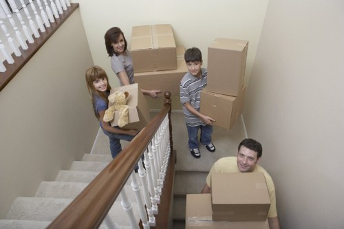 Residential move assistance with a van in Stgiles for flats and studios